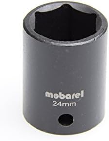 mobarel -- 1/2" Drive 6 Point Impact Socket 15mm
