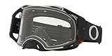 Oakley Airbrake MX Tuff Blocks Black Gunmetal w/Clear