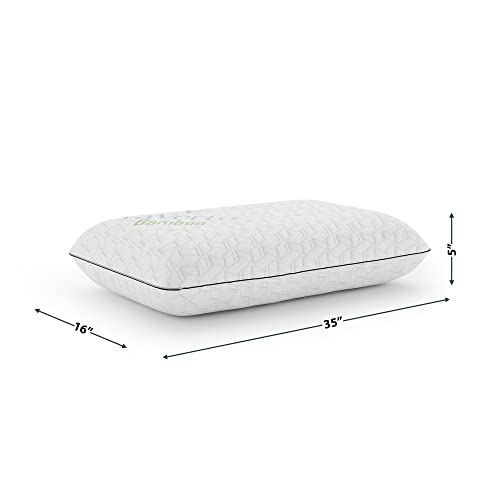 Vaverto Gel Memory Foam Pillow King Size Ventilated, Premium Bed