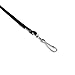 Premium Bulk Lanyard by Lucky Lanyards | 110 Lanyard Unit Pack | Black| Black Lanyards 36