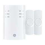 GE Wireless Doorbell Kit, Plug-In Receiver, 2 Push