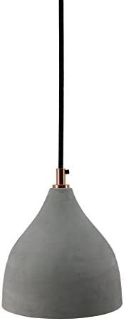 World Modern Design FD-1017-15 Pozzolana Pendant Lamp, Grey