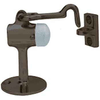mounted bronze floor door hook stop laurence crl duty holder heavy dark