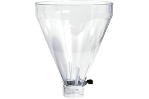 ESPRESSO PARTS Mazzer Replacement Grinder Hopper, Fits Super Jolly & Major Coffee Grinders, 1.2kg Capacity
