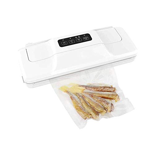LKNJLL Vakuumierer 70 kPa Vollautomatische Vakuum Lebensmittel Sealer Maschine, Dry & Nassfutter-Modi…