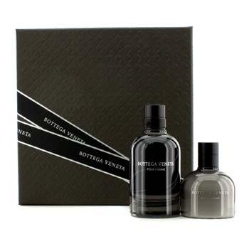 Bottega Veneta Pour Homme Coffret: Eau de Toilette Spray, 90Ml, 3Oz + After Shave Balm,100Ml, 3.4Oz 2Pcs,