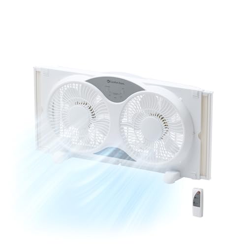 COMFORT ZONE Reversible Window Fan