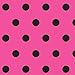 Duck Brand Printed Duct Tape 285221, Single Roll, 1.88 Inches x 10 Yards, Pink & Black Polka Dots