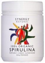 Org Spirulina Powder (200g) - ( x 5 Pack) by Synergy Natural
