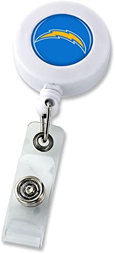 NFL Los Angeles Chargers Badge Reel, White