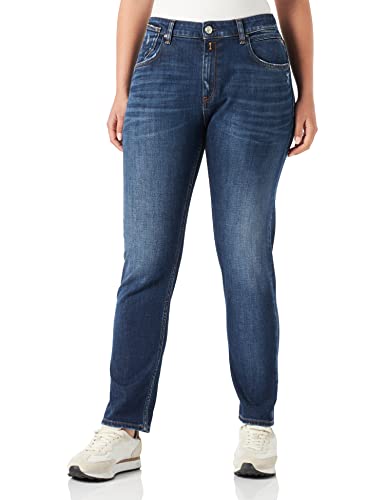 Replay Damen Marty Jeans, 009 Medium Blue, 24W / 32L