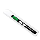 Vinmax Portable Skin Facial Moisture Analyzer Digital Monitor Tester Face Skin Sensor Tester Oil Det(White)