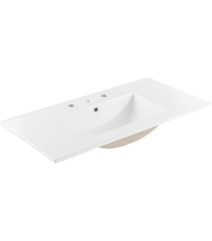 JONATHAN Y SNK1003A Ancillary 3-Hole 36 in. W x 18.25 in. D