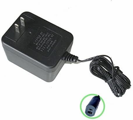 Photo 1 of 2-Hole end 12V 1A AC Adapter Compatible with Vintage Halloween Fiber Optic Jack O' Lantern Color Changing Light-Up Pumpkin Head Scarecrow Scare Crow Decoration 41-120-0850A TEAC-41-121000U Power