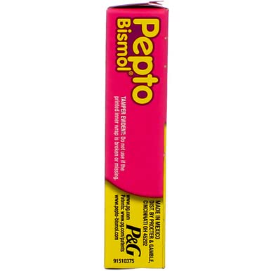 PEPTO-BISMOL 5 SYMPTOMS DIGESTIVE RELIEF CHEWABLE TABLETS, CHERRY 30 EA (PACK OF 6)