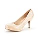 DREAM PAIRS Tiffany Women's Classic Elegant Versatile Low Stiletto Heel Dress Platform Pumps Shoes