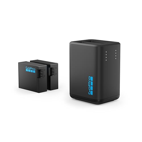 Cargador de Batería Dual + 2 Baterías Recargables Enduro (HERO13 Black) - Accesorio Oficial