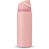 Owala FreeSip Rose Quartz Water Bottle, 32 oz