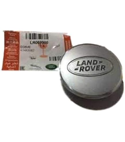Genuine Land-Rover Satin Silver Wheel Center Cap LR069900