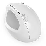 Qisan USB Wireless Ergonomic Vertical Mouse(E100) White