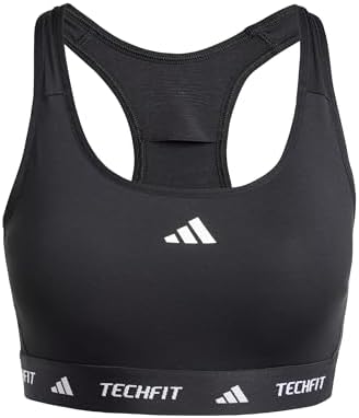Damen Techfit Bra, Black, XS