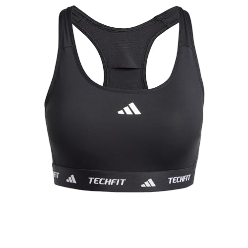 Damen Techfit Bra, Black, XS