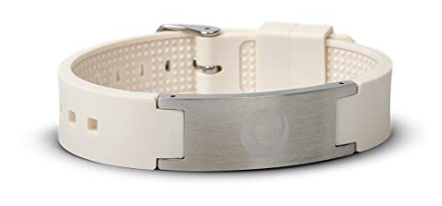 EMF Protection Bracelet Mobility+ Harmonizer - Versatile Anti EMF Radiation Wearable Wristband – Proven European Technology from EMF Harmony (White)