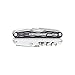 LEATHERMAN - Juice CS4 Multitool with Spring-Action Scissors and Aluminum Handles, Granite Gray