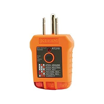 Klein Tools RT210 GFCI Receptacle Tester