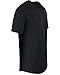 ShirtBANC Hipster Hip Hop Elong Drop Cut Mens Shirt Longline Dropcut Tshirt Black