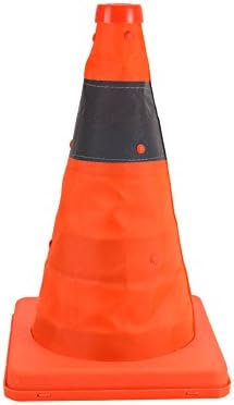 Focus Auto Collapsible Pop Up Safety Cone, 12 inches, Orange
