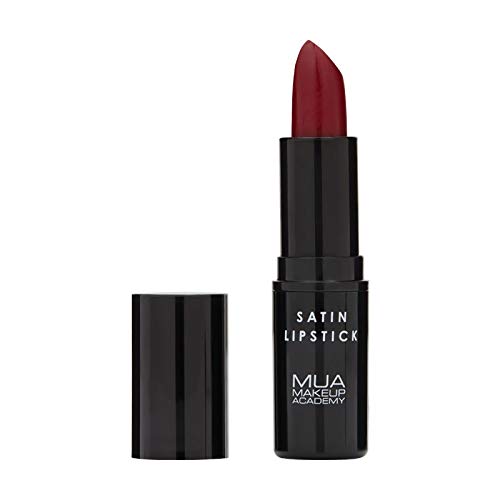 MUA Make Up Academy Satin Lipstick Lip Colour Vegan Cosmetics (Déjà Vu)