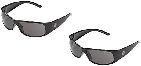 ESSENDANT Set of 2 Jackson Smith &amp; Wesson Elite Safety Glasses with Black Frame and Smoke Anti-Fog Lens bundled by Maven Gifts