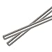 Glarks 2Pcs 6.35mm x 356mm Stainless Steel Straight Solid Metal Round Rod Lathe Bar Stock for DIY RC Model Car, RC Helicopter Airplane, Model Ship (6.35mmx356)
