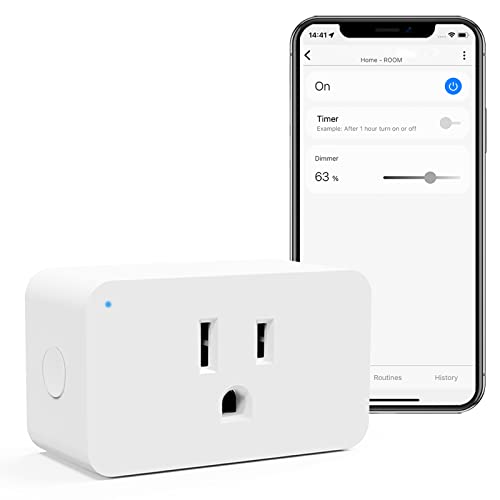 Zwave Dimmer Plug 700 Series, Dimmable Smart plug Built-in