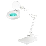 Professional-Quality Desk Magnifier Lamp - 2.25X Magnification