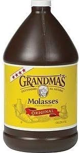 Grandma's Molasses Unsulphured Original 1 Gallon (4 Pack)