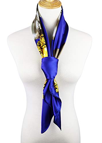 4 Womens+Polyester+Feeling+Square+Headscarf