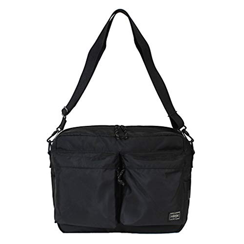 Yoshida Bag PORTER PORTER FORCE SHOULDER BAG 855-07415 Black NEW 