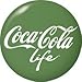 Coke Life Reduced Calorie Coca Cola with Stevia 12 Oz Cans - Case of 24