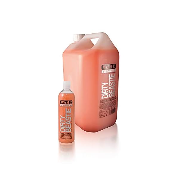 Wahl Dirty Beastie Shampoo, Dog Shampoo, Shampoo for Pets, Natural Pet Friendly Formula, For Dirty Pet Coats…