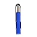 KOOTION 10 X 1GB USB Flash Drive 1gb Flash Drive Swivel Thumb Drive Memory Stick Keychain Design Blue