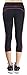 Picotee Women's Yoga Capri Pants Workout Running Pants Leggings High Waist With Pocket
