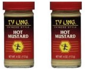 Ty Ling Mustard Chinese Hot 4 oz (Pack of 2)