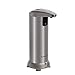 Soap dispenser, OPERNEE Automatic Touchless Stainless Steel Fingerprint Resistant IR Sensor Hand Free Auto Soap Dispenser Perfect for Kitchen and Bathroom (Stainless Steel)