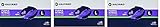 Haylard Health Purple Nitrile Exam Gloves, Large, 100 Count (3-(100 Count))