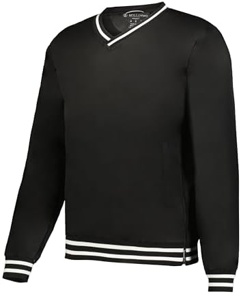 Augusta Activewear Micro Poly Windshirt/Lined, Black, XXX Large at