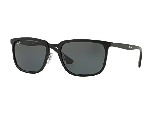Ray-ban rb4303 - 601s71 sunglasses matte black/green 57…