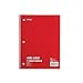 Staples Spiral Notebook 1-subject, 70-count, Wide Ruled, Assorted Colors, 6 Pack