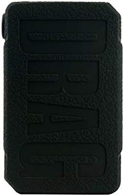 CEOKS for Voopoo Drag Mini 117W Case, Anti-Slip Silicone protective Case Skin Rubber Cover for Voopoo Drag Mini TC Box Mod Silicone Texture Case skin wrap Shield (Black)